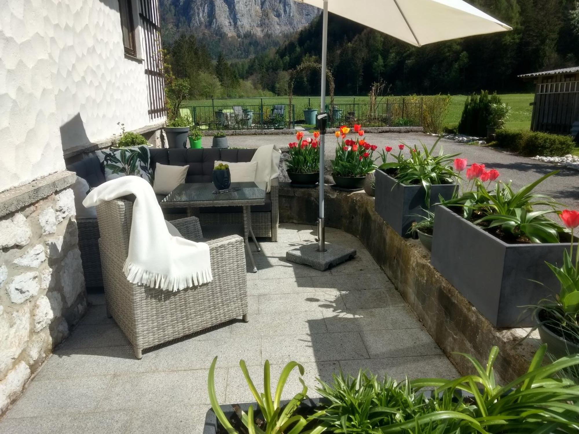 Haus Alpenblick Daire Obertraun Dış mekan fotoğraf